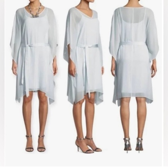NWT Eileen Fisher Sheer Silk Georgette - Picture 1 of 7